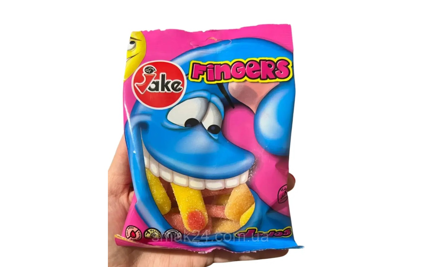 Желейні цукерки Пальчики БЕЗ ГЛЮТЕНА І ЛАКТОЗИ Iake Fingers Іспанія 100 г