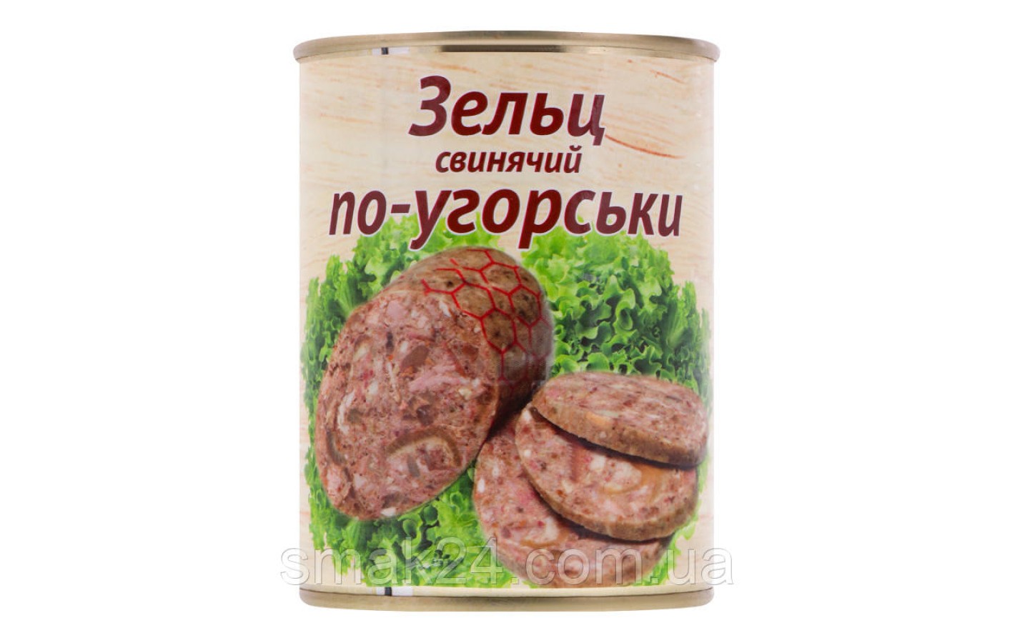 Зельц свиной по-угорски стерилизованный L'appetit 340г Украина