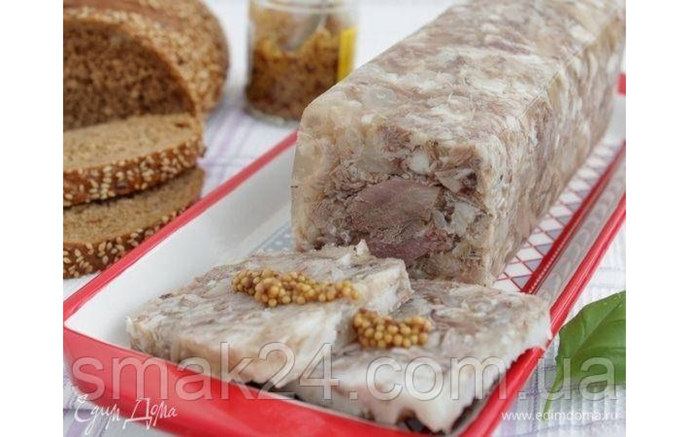 Зельц свиной по-угорски стерилизованный L'appetit 340г Украина