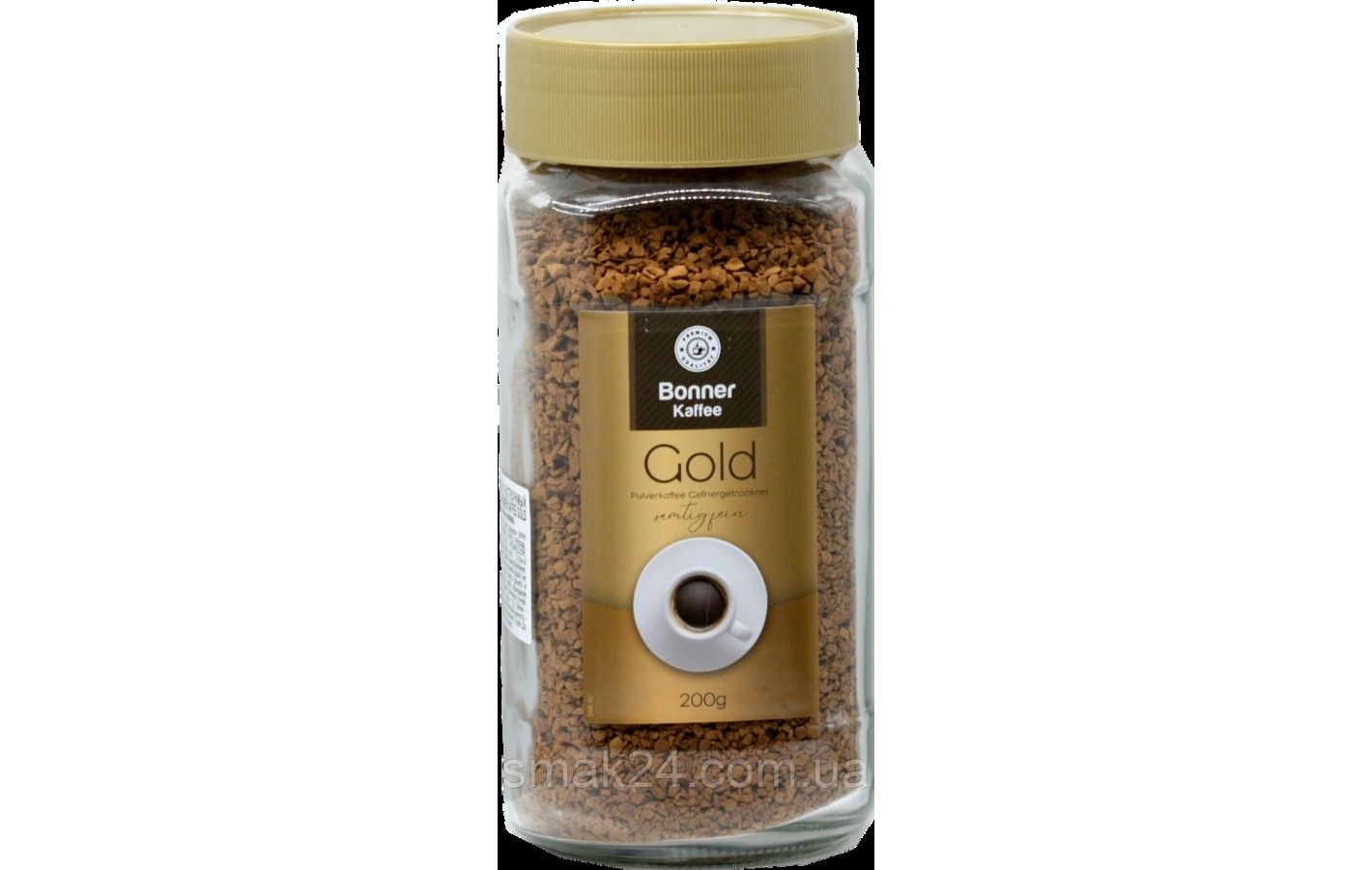 Кофе натуральный растворимый Bonner Kaffe Gold 200г Польша