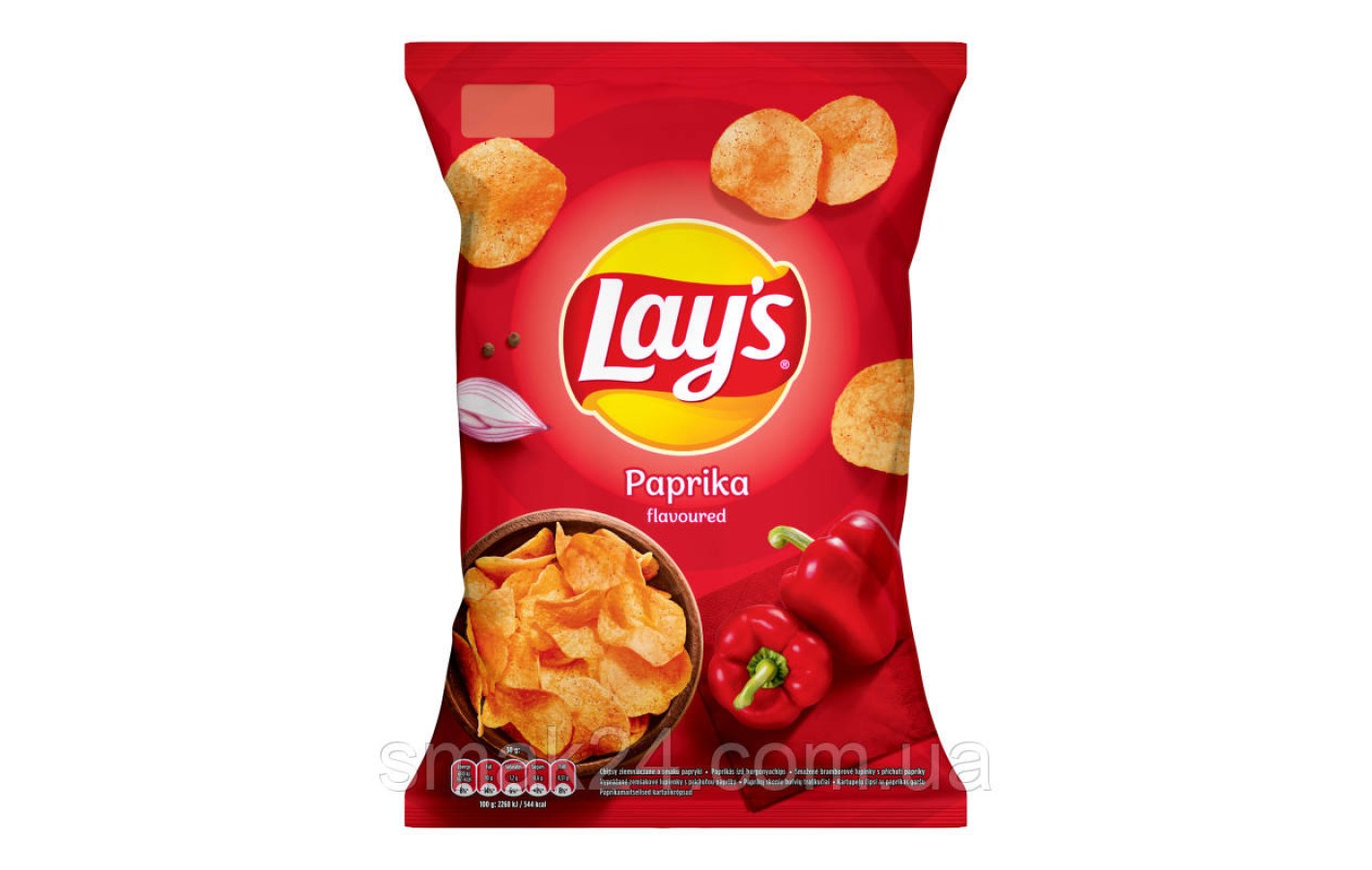 Чипсы картофельные с паприкой Lay's Paprika 60г Польша