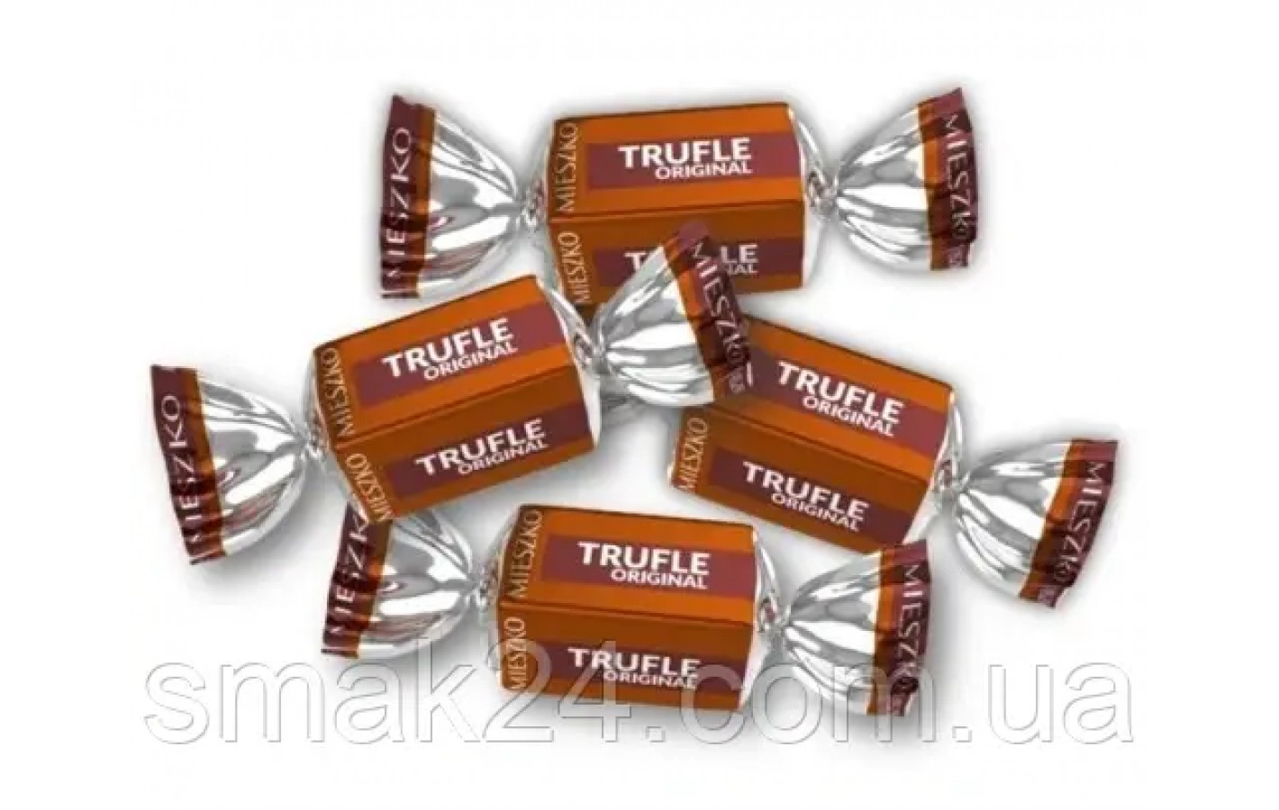 Конфеты шоколадные с ромом TRUFLE ORIGINAL z nutka rumu Mieszko 1 кг Польша