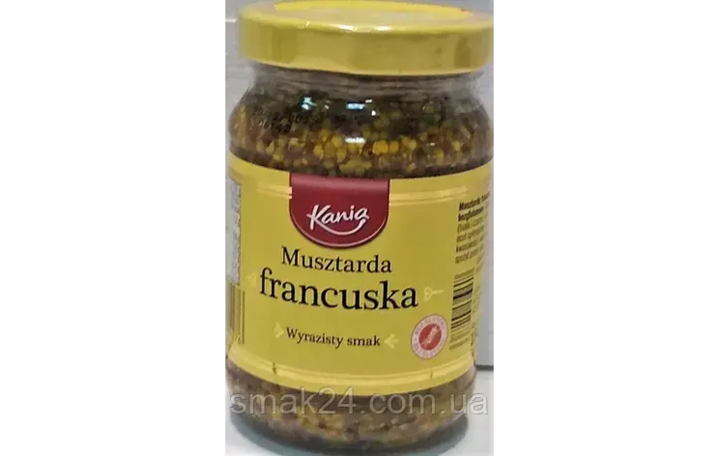 Французская Горчица БЕЗ ГЛЮТЕНА Musztarda Francuska Kania 180г Польша