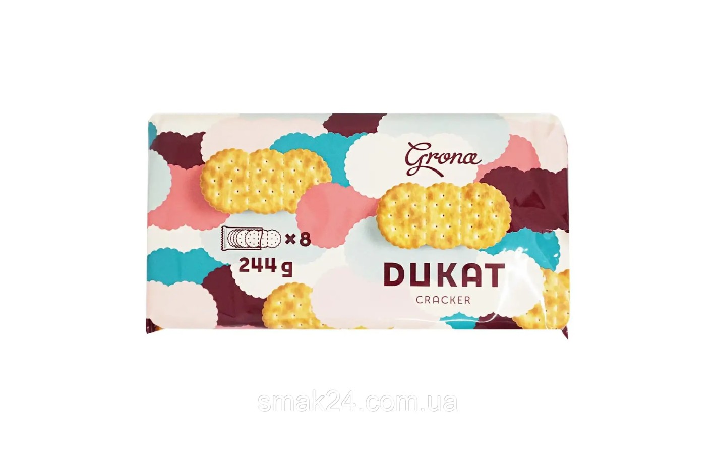 Крекер Дукат Dukat ТМ Grona (8x30.5г) 244г Україна