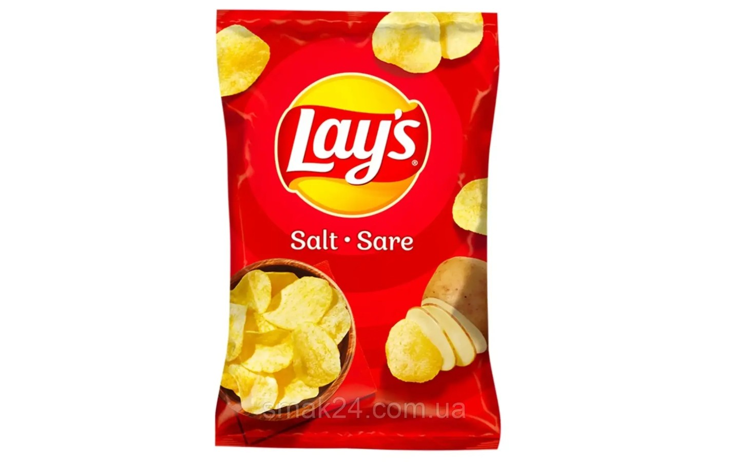 Чипси картопляні із сіллю Lay's Salt&Sare 140 г Польща