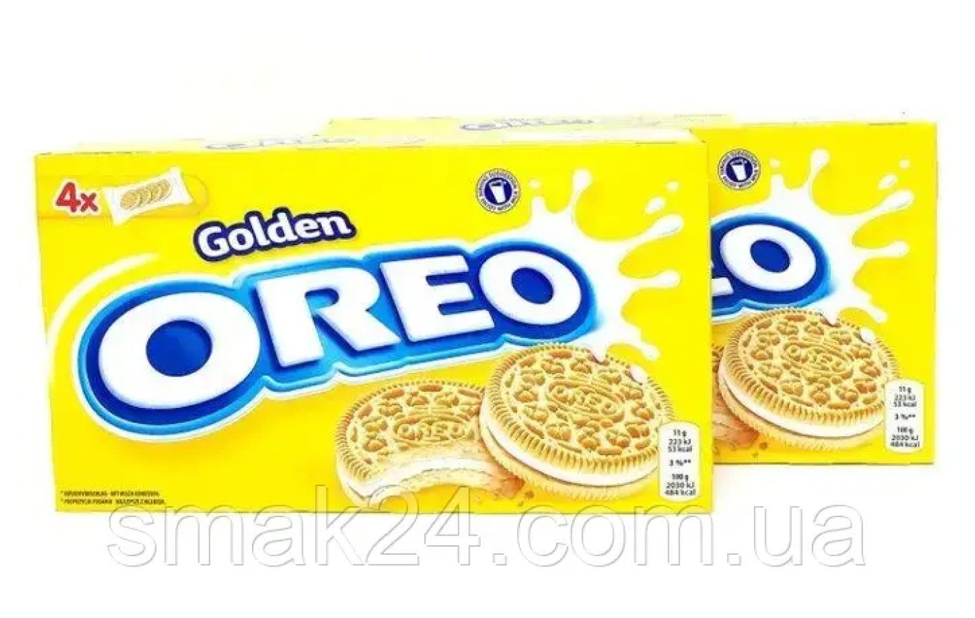 Печиво-сендвіч з ванільним смаком OREO Golden (4x44г) 176 г Чехія