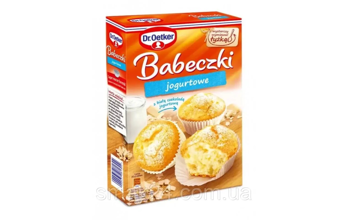 Суміш для йогуртових кексів Dr. Oetker Babeczki jogurtowe 335 г Польща
