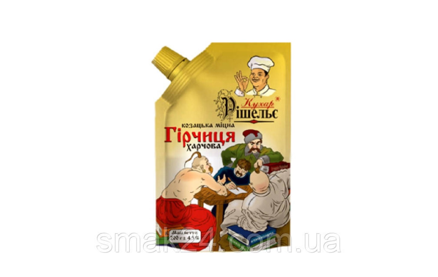 Горчица Казацкая крепкая Кухар Рішельє 130г