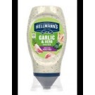 Соус майонезный с чесноком Herb&Garlic Hellmanns 250мл Нидерланды