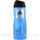 Гель для душу зволожувальний Adidas After sport hydrating 400 мл Іспанія