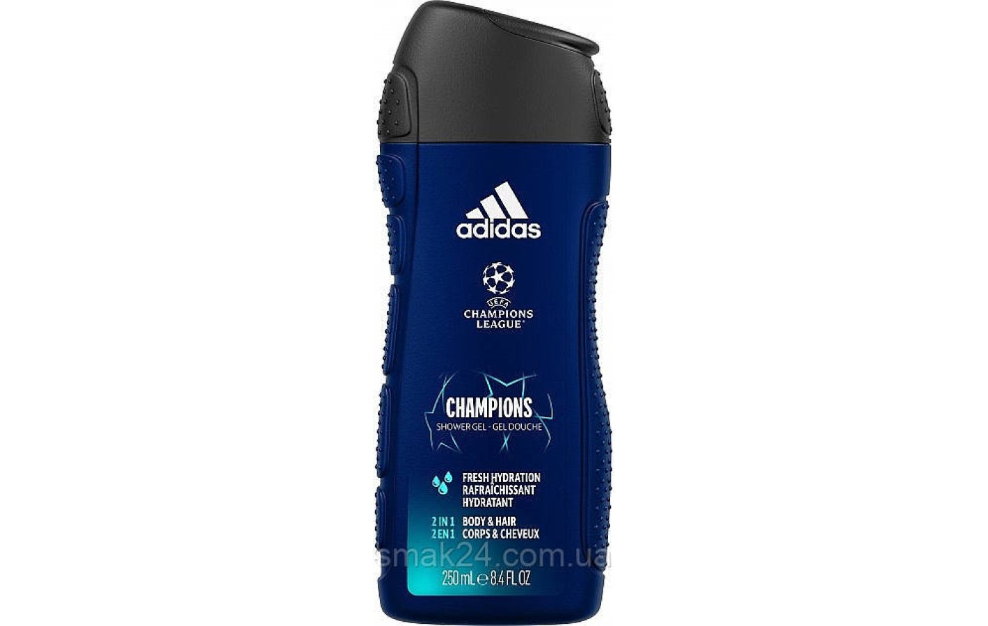 Гель для душа увлажняющий Adidas After sport hydrating 400мл Испания