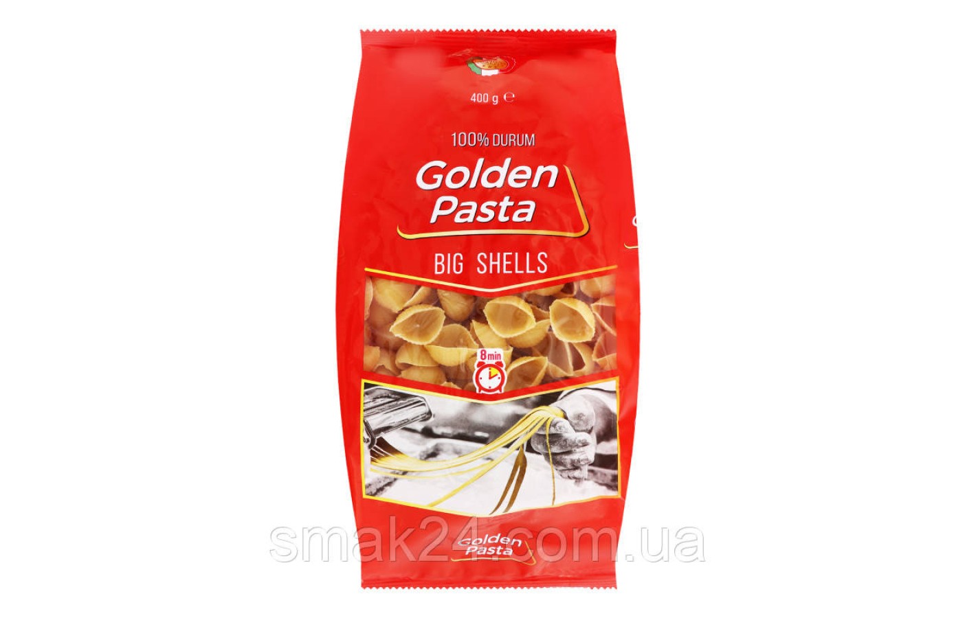 Макаронные изделия Большие Ракушки Golden Pasta Big Shells 400г
