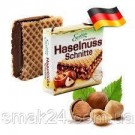 Вафлі Excelsior Haselnuss Schnitte з фундуком 250 г/12шт. Германия