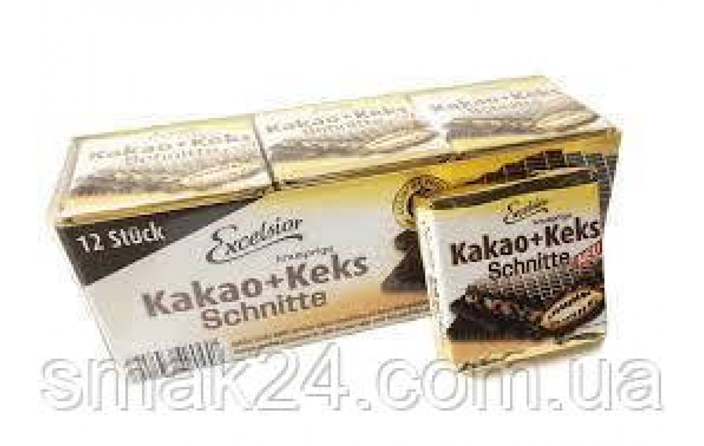 Вафлі Excelsior Kakao-Keks Schnitte з какао 20.8 г ГЕРМАНІЯ