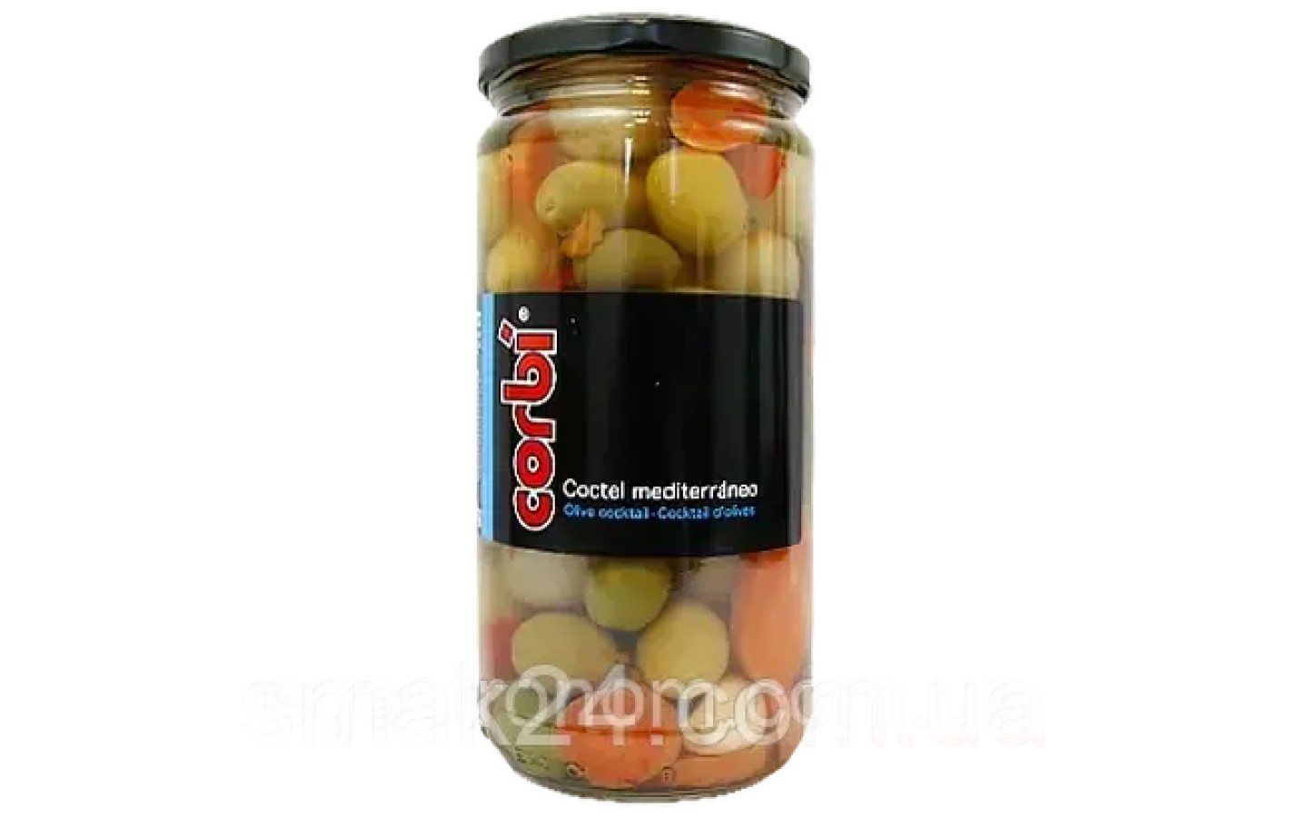 Оливки коктейль Corbi Coctel Mediterraneo 700г Іспанія