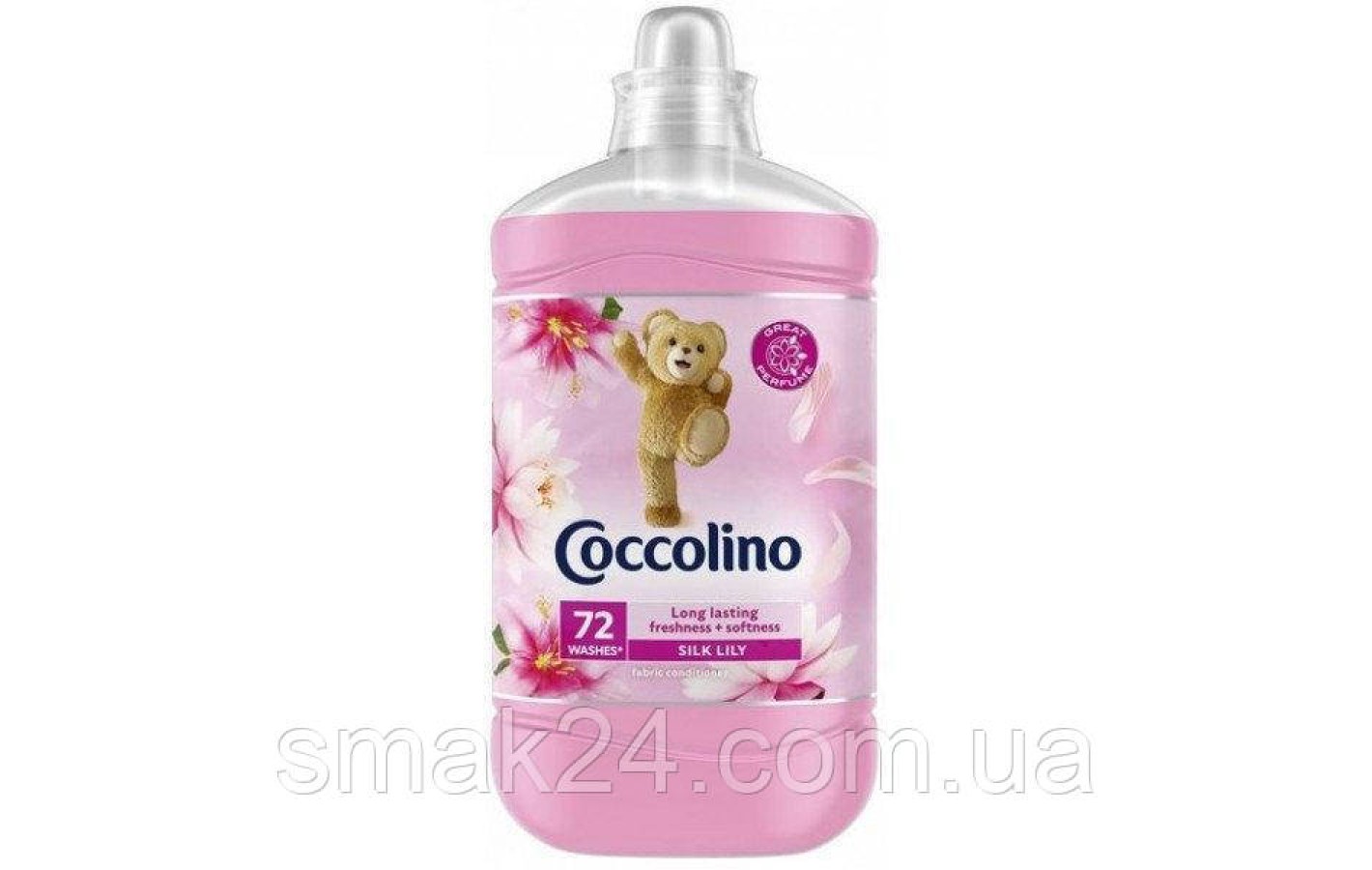 Кондиционер-ополаскиватель для белья Шелковая Лилия Coccolino Silk Lilly 1,7л Венгрия