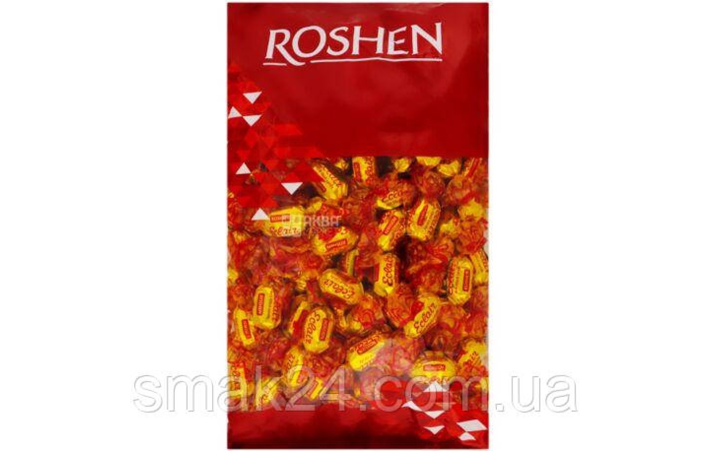 Карамель молочная с шоколадной начинкой Roshen Ecler 1кг