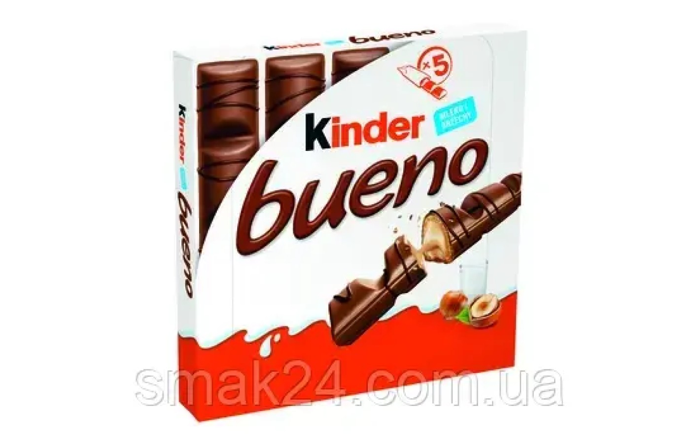 Шоколадный батончик Kinder Bueno (5х21.5г) 107.5г Германия