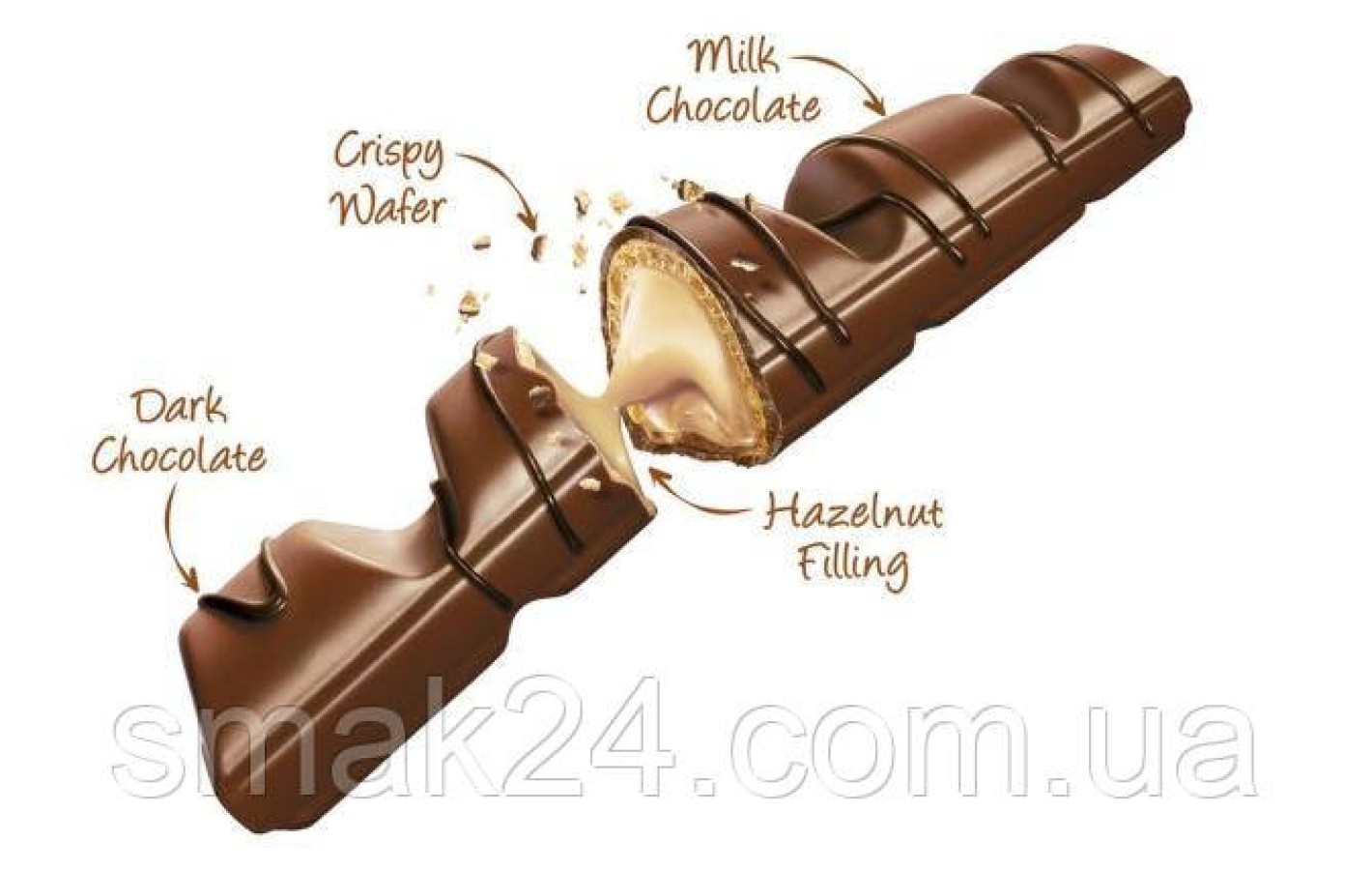 Шоколадный батончик Kinder Bueno (5х21.5г) 107.5г Германия