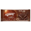 Шоколад чорний гіркий 70% Wawel Gorzka 70% cocoa 100 г Польща