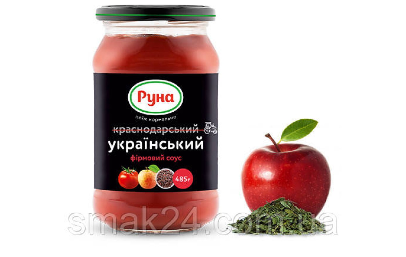 Соус Український (раніше Краснодарський) фірмовий Руна 485 г Україна
