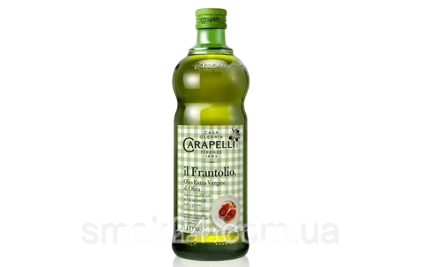 Оливковое масло Carapelli il Frantolio Extra vergine di oliva 1л Италия