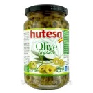 Іспанські зелені оливки нарізані Hutesa 350 г Іспанія