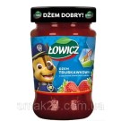 Джем клубничный с низким содержанием сахара Lowicz 260г  Польша