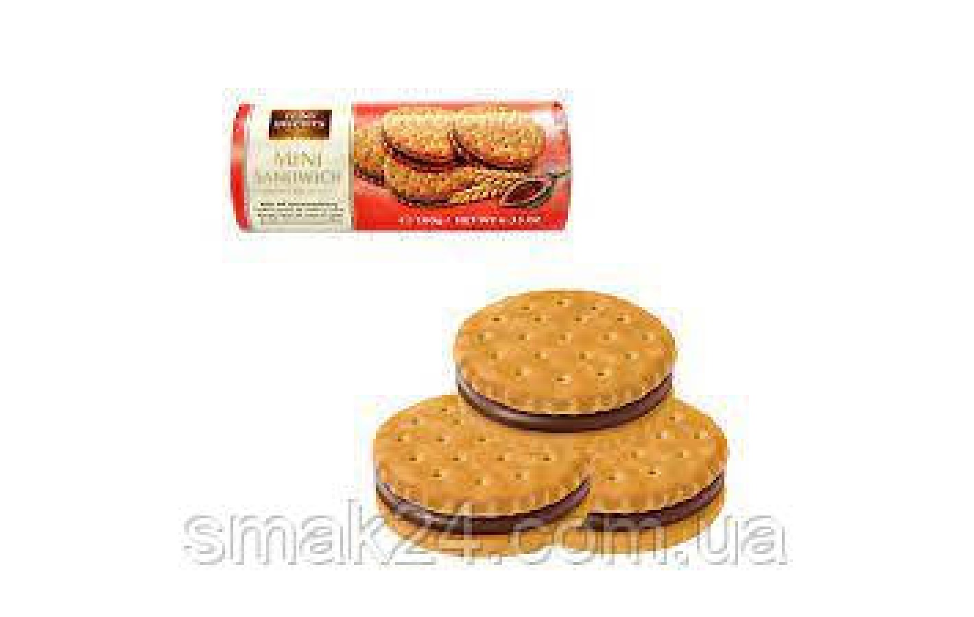 Печиво сендвіч із шоколадним кремом Feiny Biscuits Mega Sandwich 500г Австрія