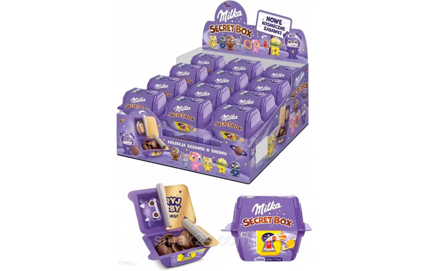Шоколадный набор Milka Secret Box 