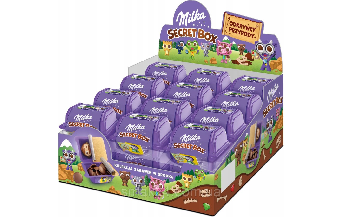 Шоколадный набор Milka Secret Box 