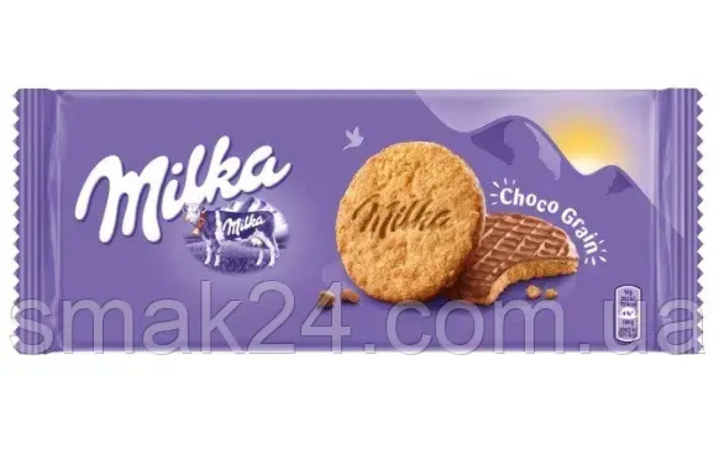 Печиво вівсяне Milka Choco Grain 126г Швейцарія