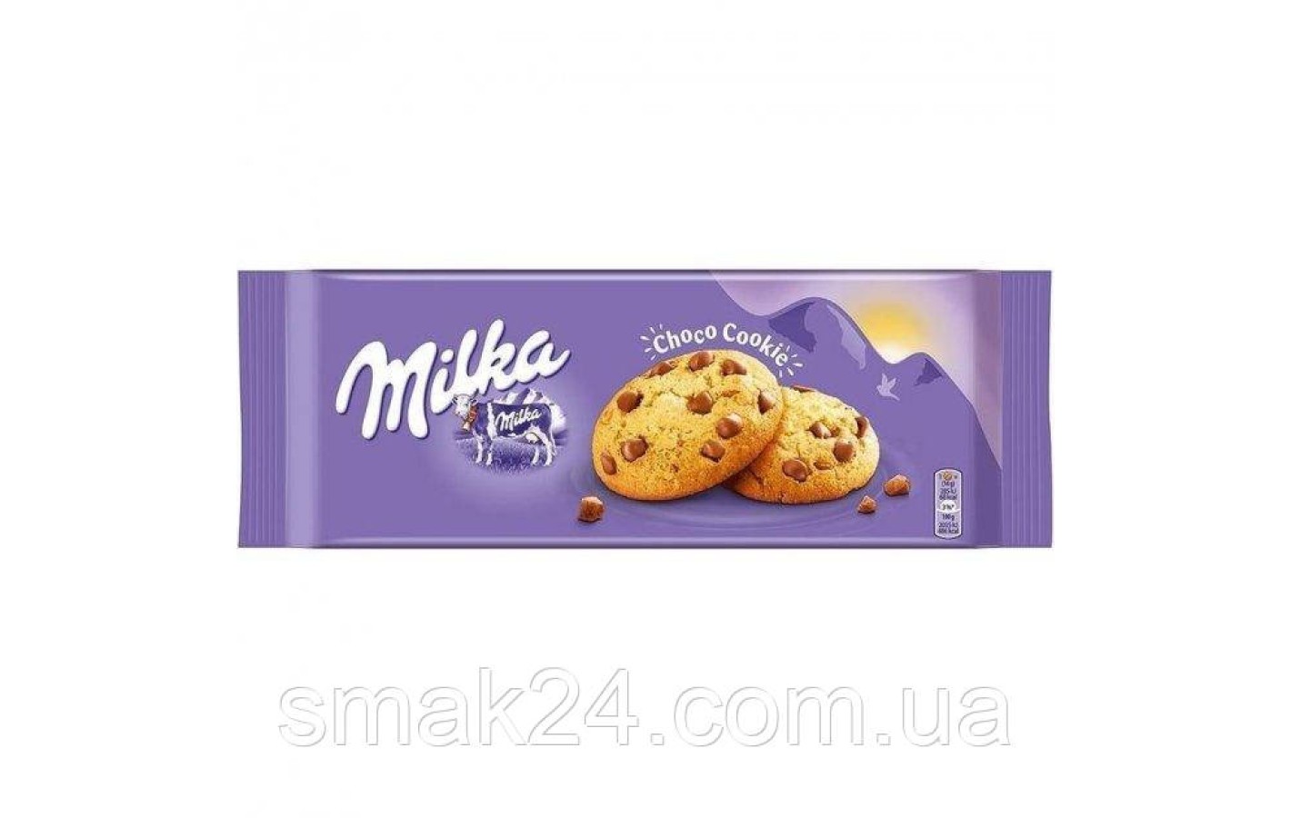 Печиво зі шматочками шоколаду Milka Choco Cookies 135г Швейцарія