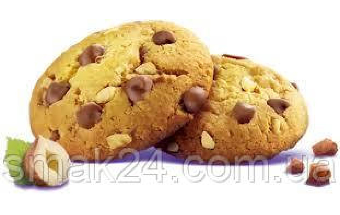 Печиво зі шматочками шоколаду та лісовим горіхом Milka Choco Cookies Nut 135г Швейцарія