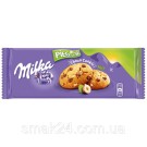 Печиво зі шматочками шоколаду та лісовим горіхом Milka Choco Cookies Nut 135г Швейцарія