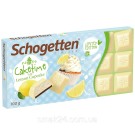 Шоколад білий з лимонним кремом та бісквітом Schogetten Cakefime a la Lemon Cupcake 100г Німеччина