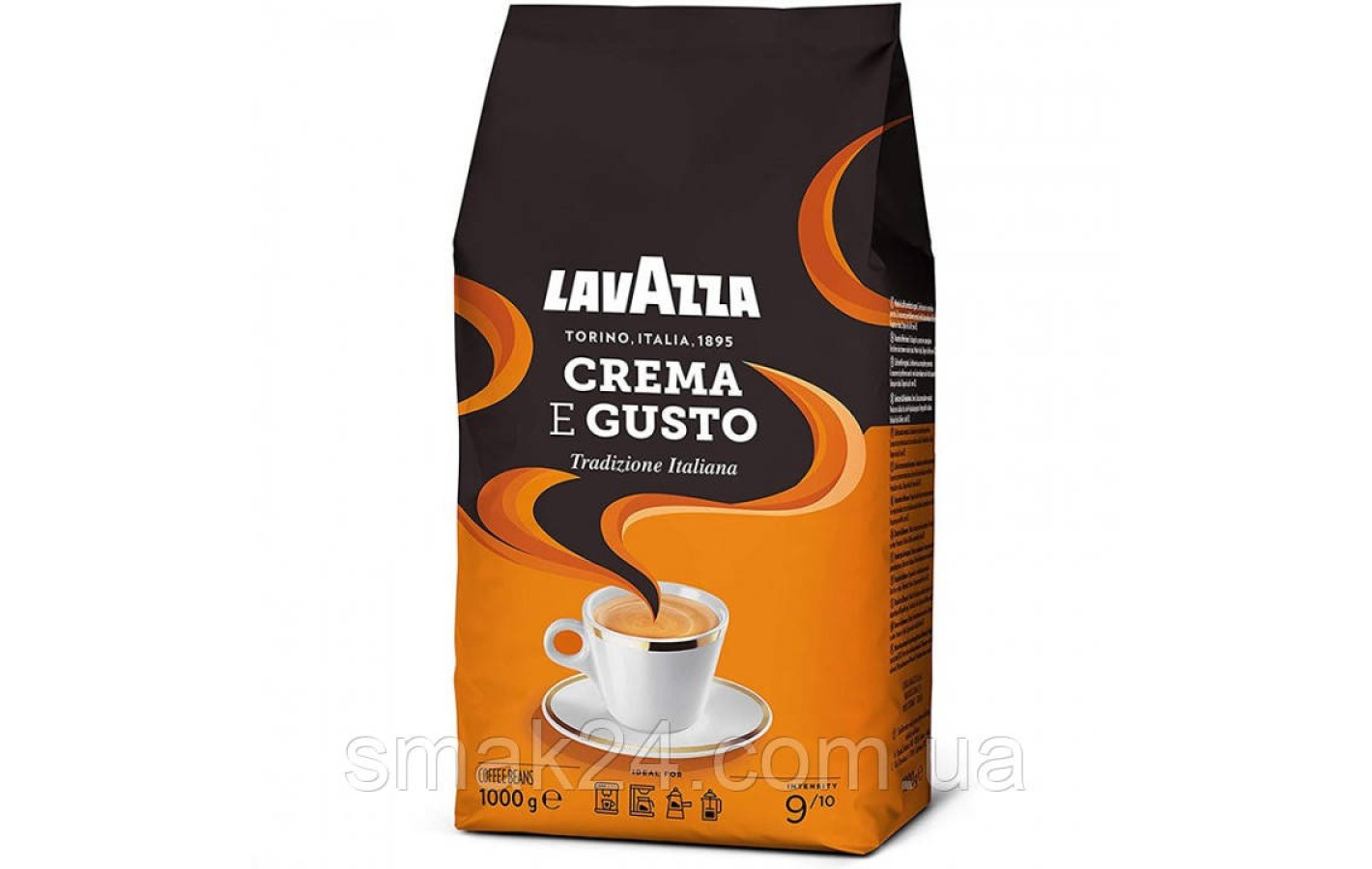 Кофе в зернах LavAzza Crema e Gusto Tradizione Italiana 1кг Италия
