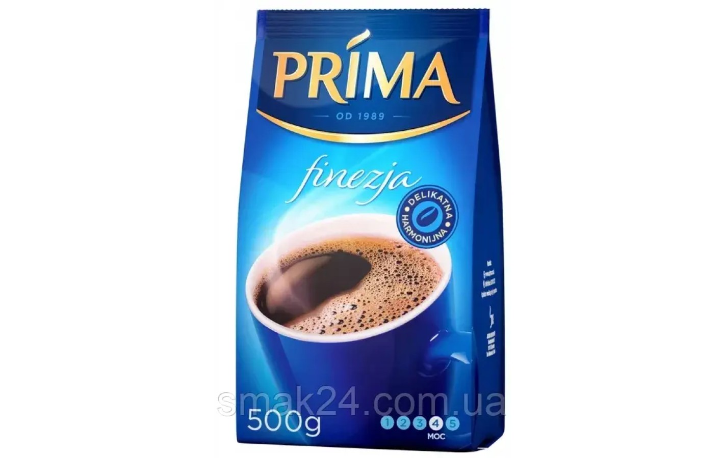 Кофе молотый натуральный Prima Finezja 500г Польша