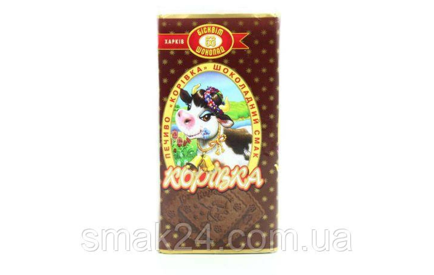 Печиво Корівка з шоколадним смаком Бісквіт-Шоколад 180 г