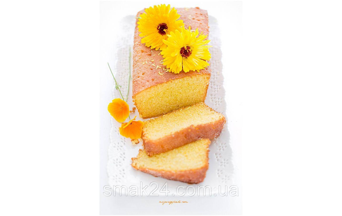 Бисквитный кекс со вкусом лимона Dan Cake Siasto Bizkoptowo-tluszczowe cytrynowe 400г Польша
