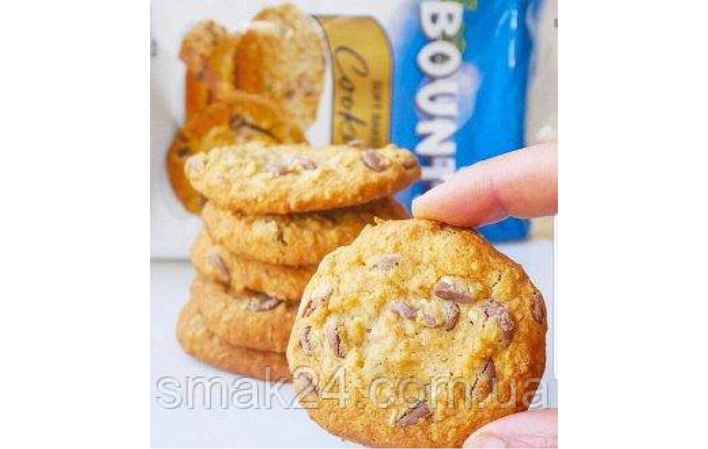 Печиво з кокосовою стружкою Bounty Cookies 180г Великобританія