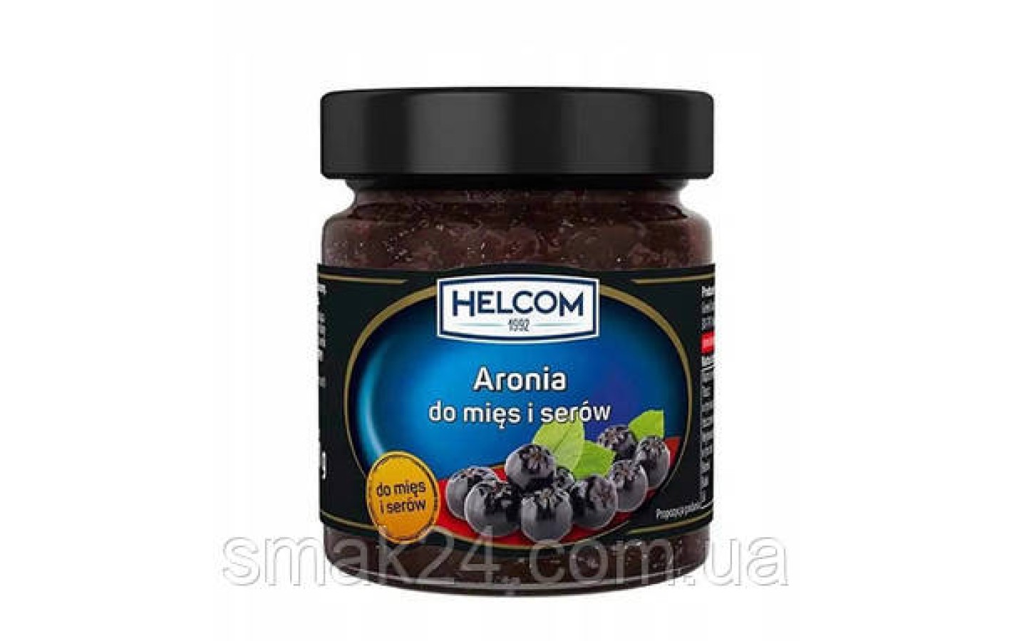 Соус із чорноплідної горобини до м'яса та сирів Helcom Aronia do mies i serow 200г Польща