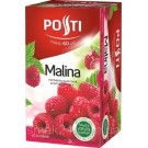 Чай фруктовий із ягодами малини пакетований Posti (20 пакетиків по 2 г) 40 г Польща