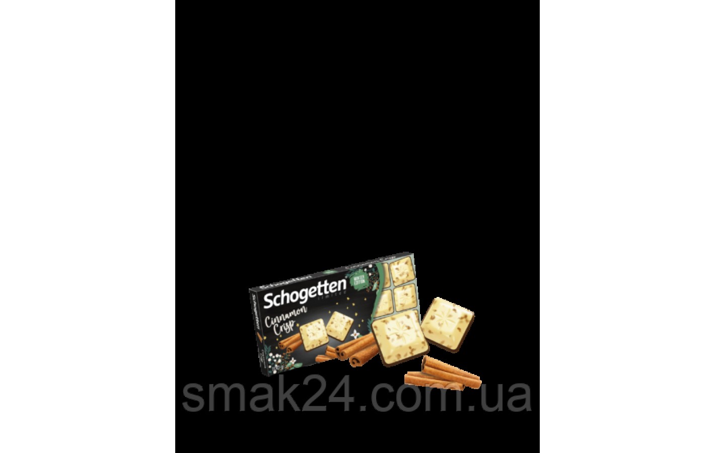 Шоколад білий з корицею Schogetten Cinnamon Crisp 100г Німеччина