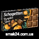 Шоколад молочний з гарбузом та кардамоном Schogetten Pumpkin Spice 100г Німеччина