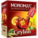 Чай цейлонский черный байховый листовой Monomax Ceylon 80г Украина