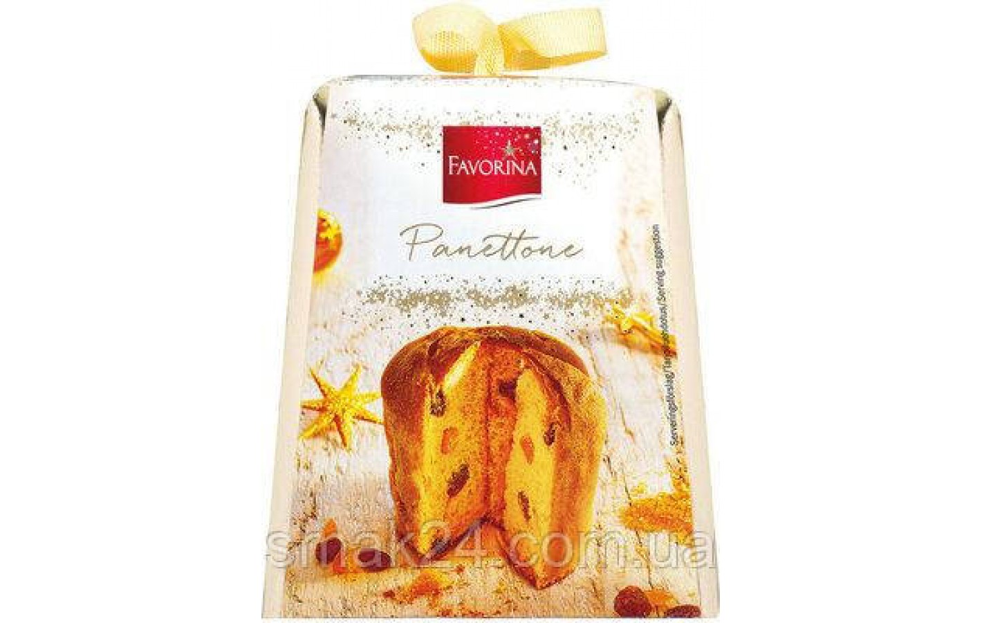 Рождественский кекс Панеттоне с цукатами и изюмом Favorina Panettone classic 1кг Германия