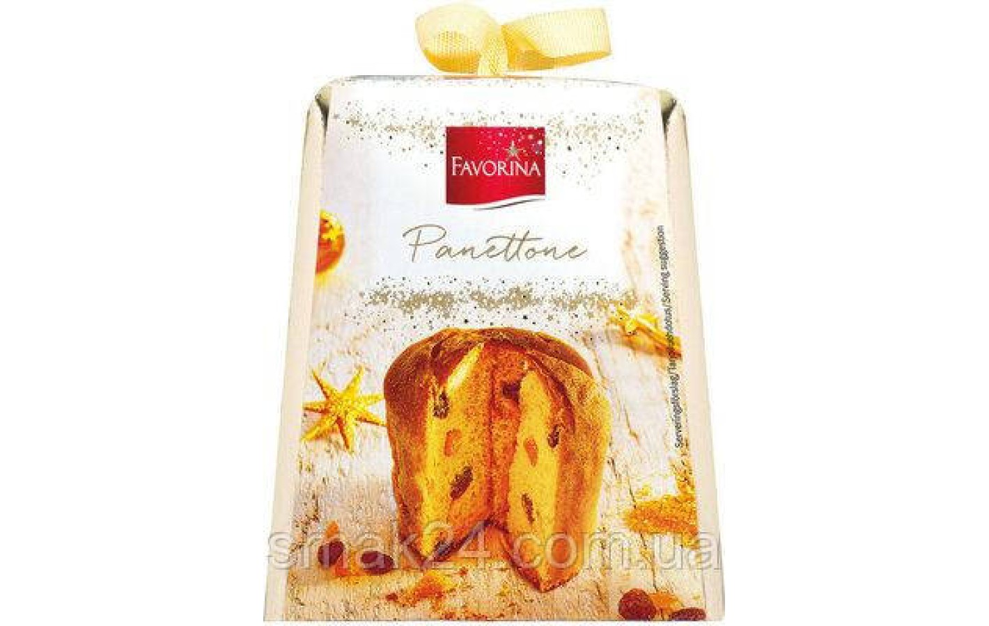 Рождественский кекс Панеттоне с цукатами и изюмом Favorina Panettone classic 1кг Германия