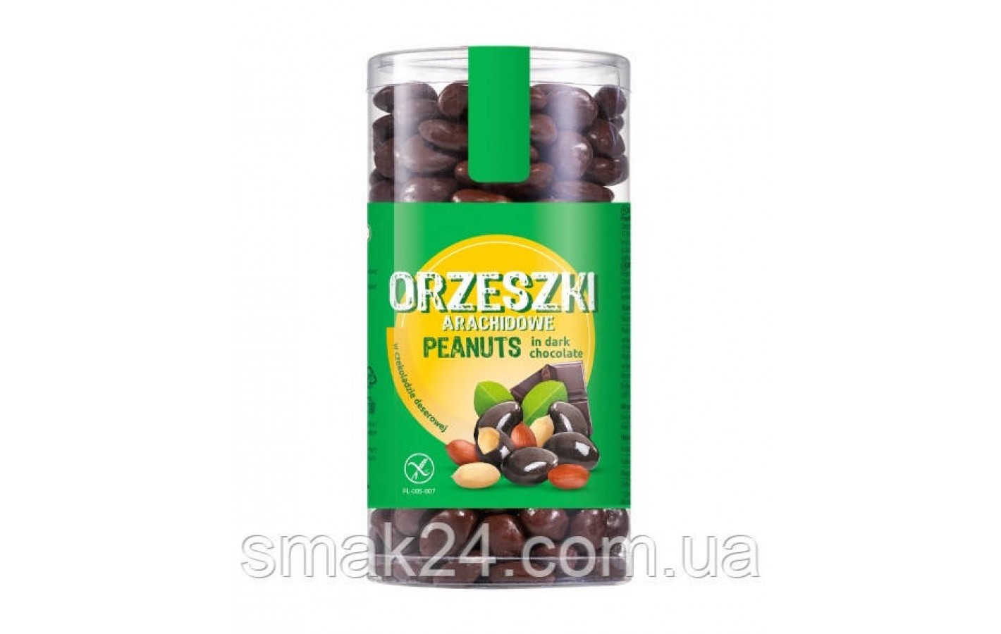 Арахис в шоколаде Новогодний дизайн Orzeszki Evrohansa 500г Польша
