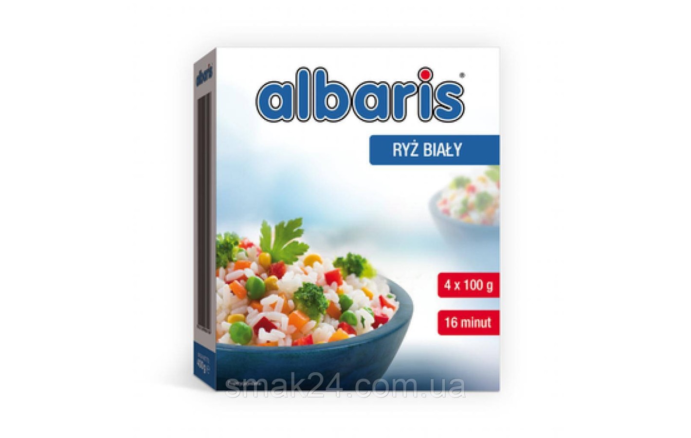 Рис белый Albaris (4х100г) 400 г Польша